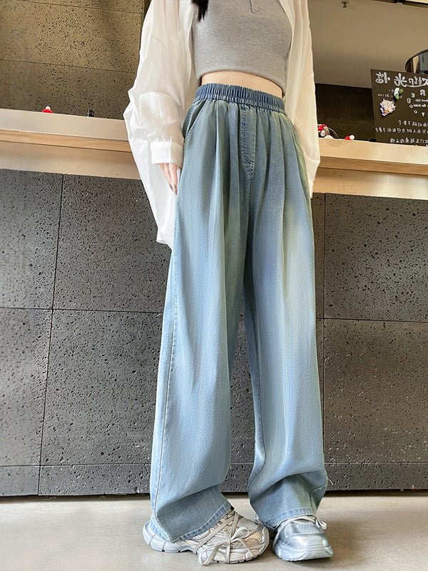 מכנסיים רחבים במותן גבוהה – נוחות אלגנטית לכל רגע ביום - Elora