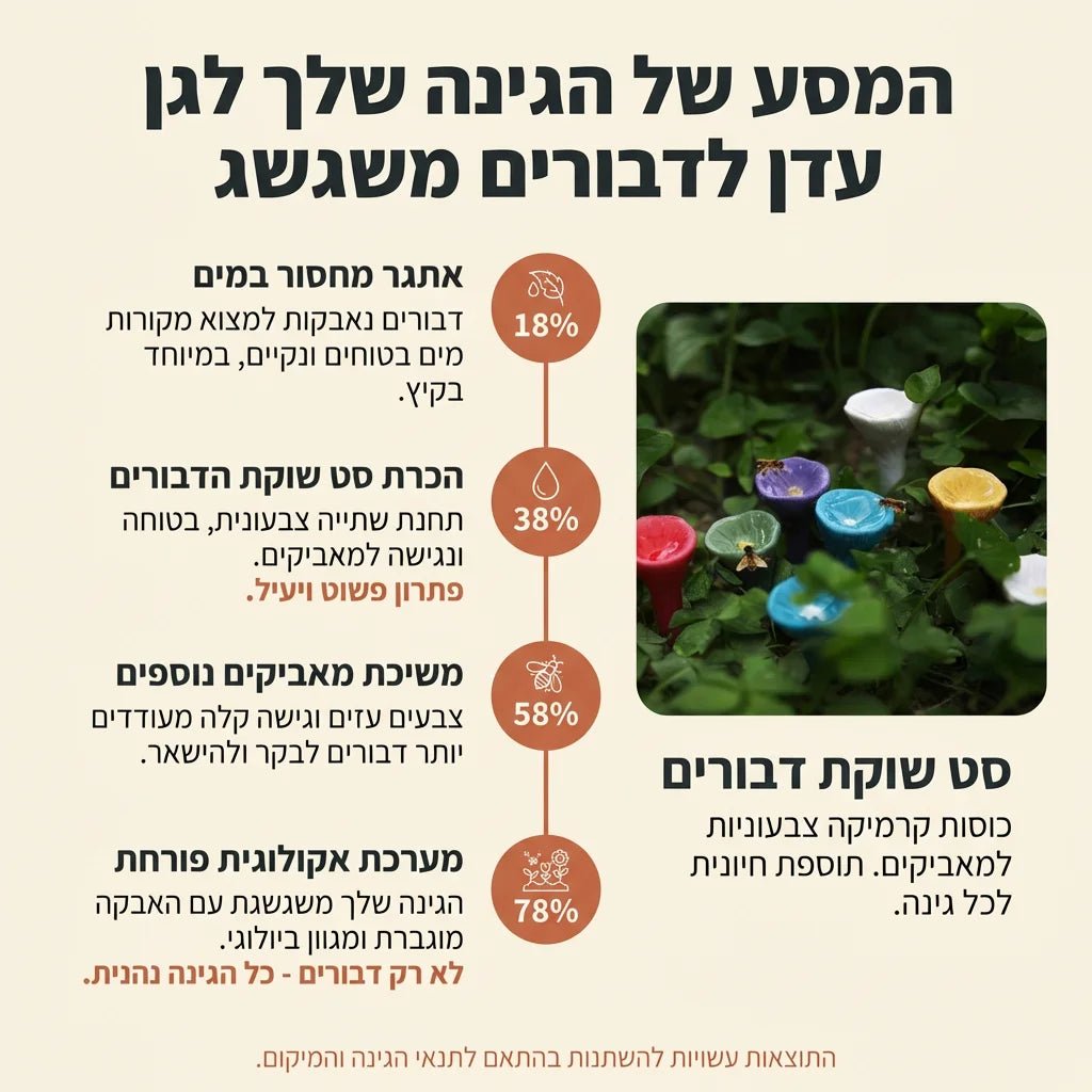 נווה מדבר מעוצב לדבורים 5 יחידות - Elora