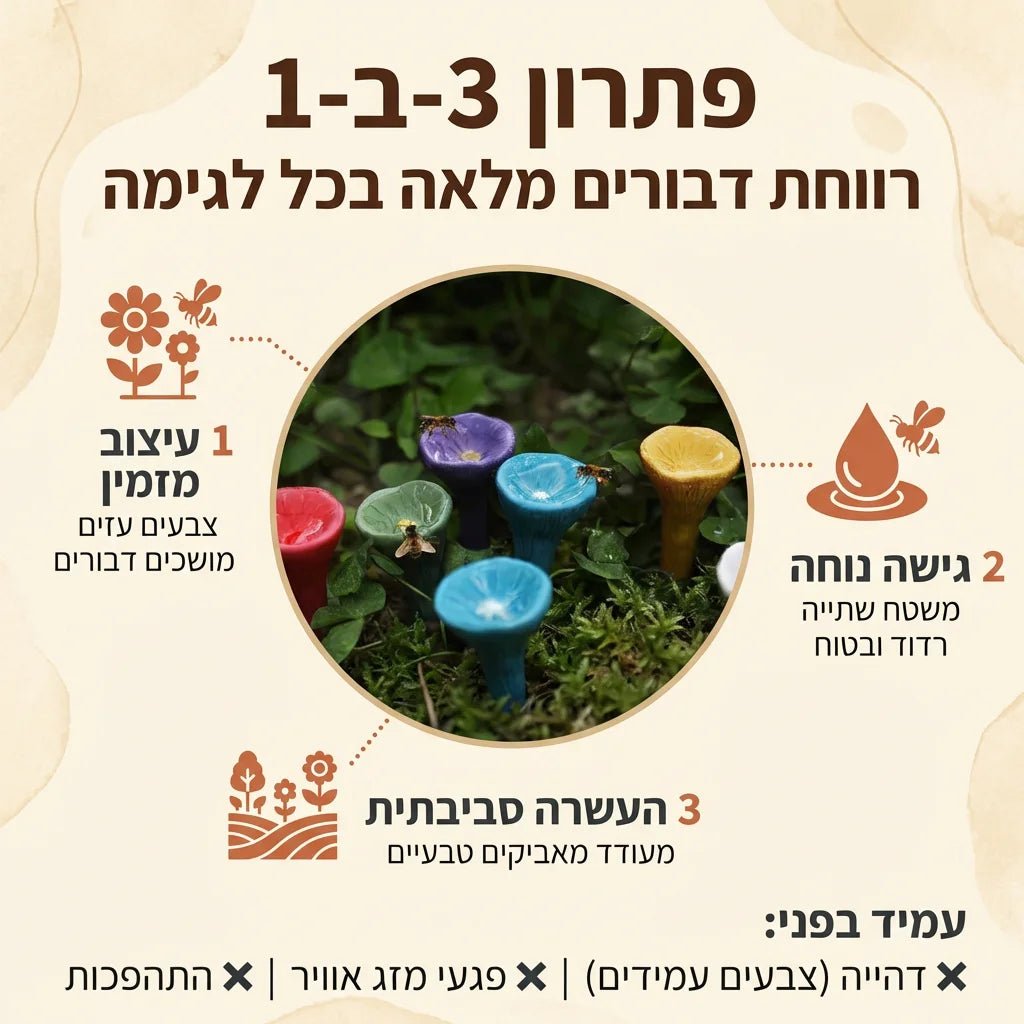 נווה מדבר מעוצב לדבורים 5 יחידות - Elora